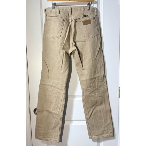 Wrangler Men’s Cowboy Cut Original Fit Jeans – Tan – Size 32x32 – ProRodeo - Picture 6 of 10